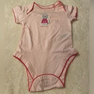 NWOT Tiny TiLLia Baby girl onesie size 3-6M